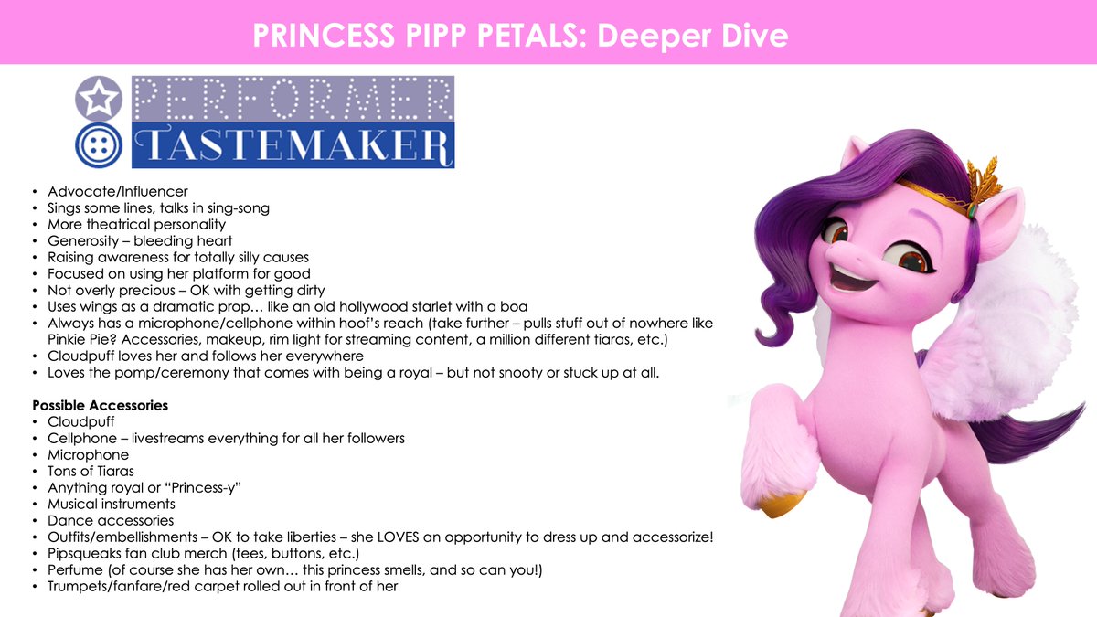 MLPG524092021's tweet photo. The intro of Pipp Petals' personality dive from the G5 movie bible!
Found at Derpibooru.
#mylittlepony #mlpg5 #mlpanewgeneration #mylittleponyanewgen #pipppetals #mlpofficial #leak https://t.co/A7w9hkXQu4