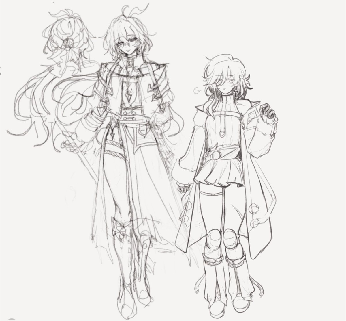 do_mkokoro's tweet photo. madam flins and little lady illuga https://t.co/5Eg923poUI