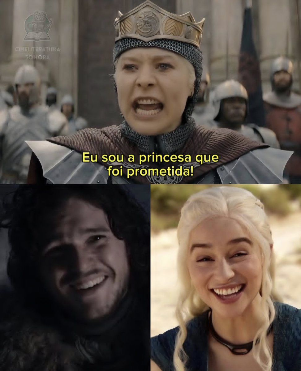 Thidylicious's tweet photo. Ô mulher! #HouseOfTheDragon https://t.co/KiAxt7lFeh