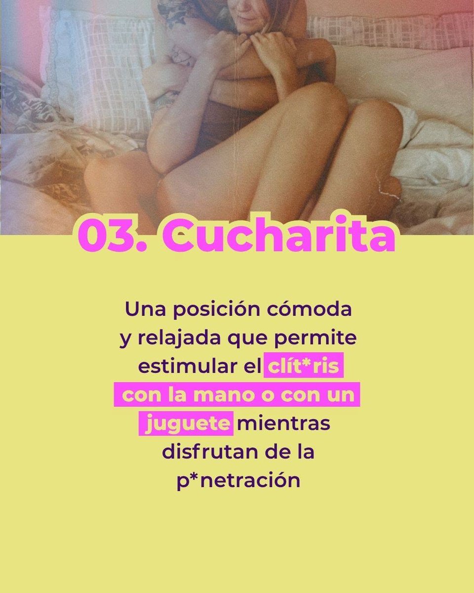 venusgpd's tweet photo. 3 formas de elevar la conexión 💾✨
Cada cuerpo disfruta a su ritmo. En este carrusel te dejamos 3 ideas para explorar, cambiar el ángulo y sumar sensaciones en pareja.
💬 La clave está en explorar sin prisa.
✨ Guarda el post para después y compártelo con tu p*reja.👇 https://t.co/JN8OEaC9hQ
