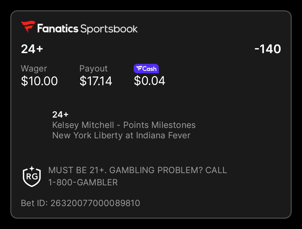 CarverJermar's tweet photo. A friend shared a bet with you on Fanatics Sportsbook. Tap the link to view and copy their bet. Don't forget, you earn FanCash on your bets. New to Fanatics? Claim your welcome bonus. Must be 21+. Terms apply.
https://t.co/eIPRK9LqVC https://t.co/s5XmxAzYJn