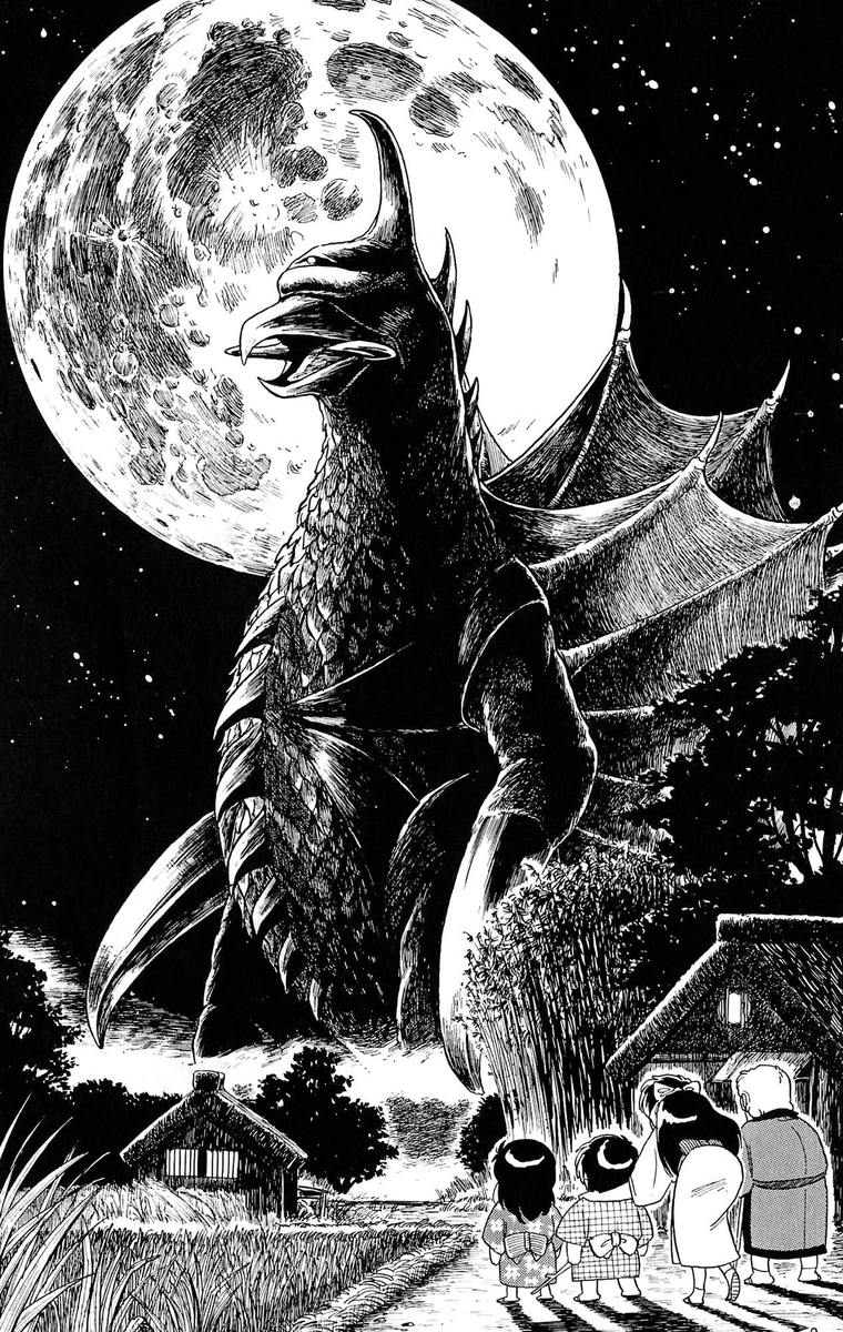 giganposting's tweet photo. from Nishikawa's Godzilla Legend https://t.co/elFw5hFL9f