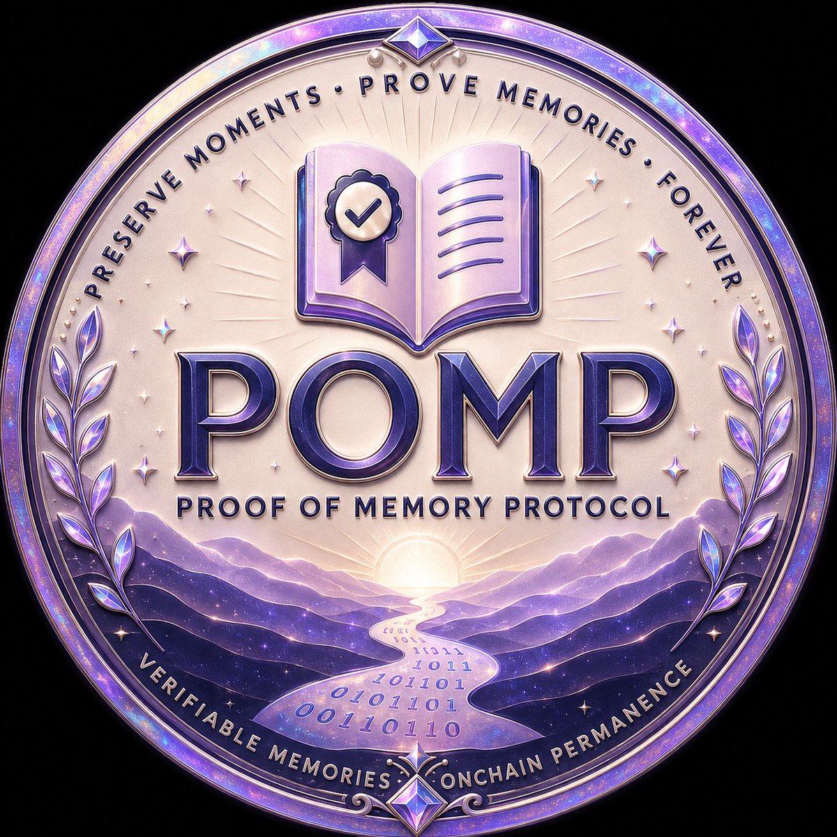 TRue_JDHarmony's tweet photo. I created a POMP on @PermaTell: POMP Commemorative Open Claim

If you see this, you can claim.

A commemorative collectible for early supporters of Proof of Memory Protocol (POMP).

Claim it → https://t.co/0IjJ9xB44H 

Secret claim word: pomp

Claim window ends: 8/18/2026 at 3 PM EST

#POMP #PermaTell