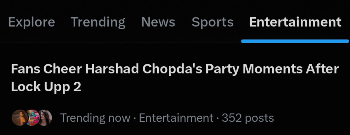 TeamHarshadOFC's tweet photo. Being on grok headlines as become new normal for Harshad Chopda now. His every action has been talk of the town. Now him attending the parties has become the talk of the town people are going gaga over him.
#HarshadChopda https://t.co/fMB65uP5Gj
