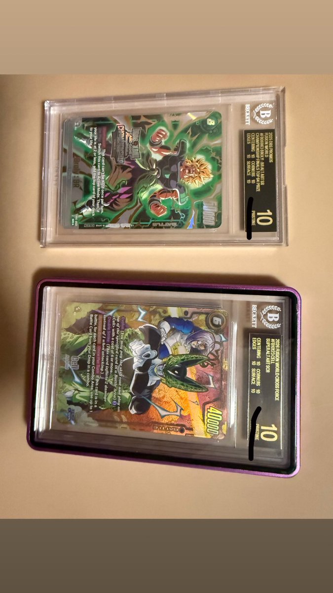 A_rodriguez142's tweet photo. @DBSTCGLinks I sent two cards in, my first ever submissions just came back yesterday. And we came back HUGE https://t.co/w25WSOebUl