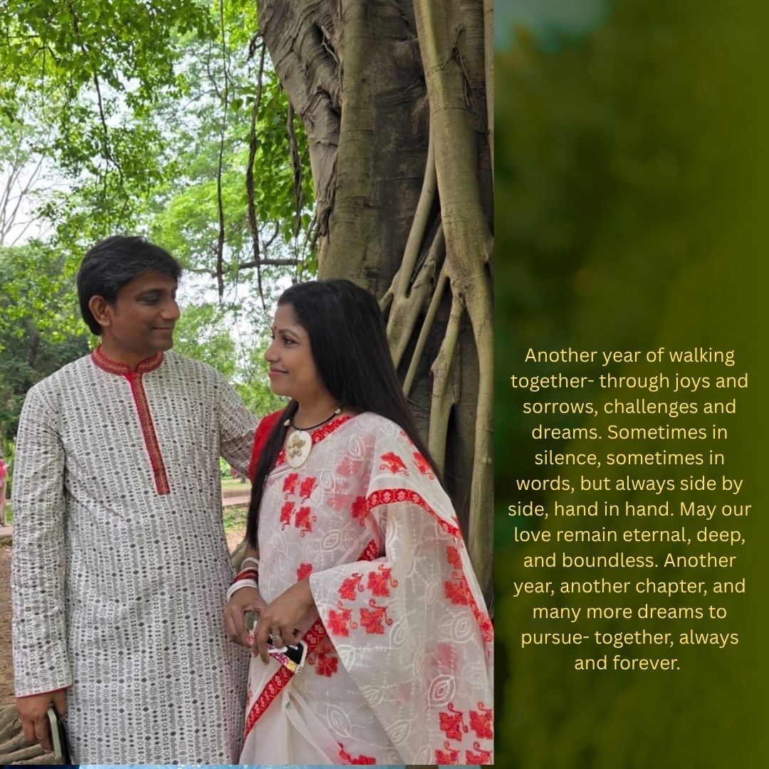 BidhanCP's tweet photo. Another year, more memories, more dreams- together, always, forever…!
আরও একটি বছর, আরও কিছু স্মৃতি, আরও কিছু স্বপ্ন- এভাবেই একসাথে, আজীবন পথচলা…!
#togetherforever #anotheryeartogether #LoveAndLife #ForeverUs #bidhanchandrapal #DaliaDas #marriageanniversary https://t.co/wI9IHih7Ss