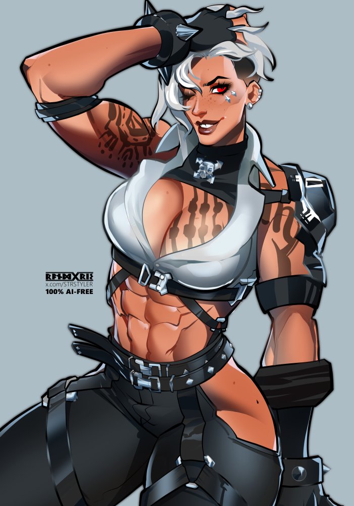 strstyler's tweet photo. #junkerqueen #overwatchfanart https://t.co/TA9RKKPRWy