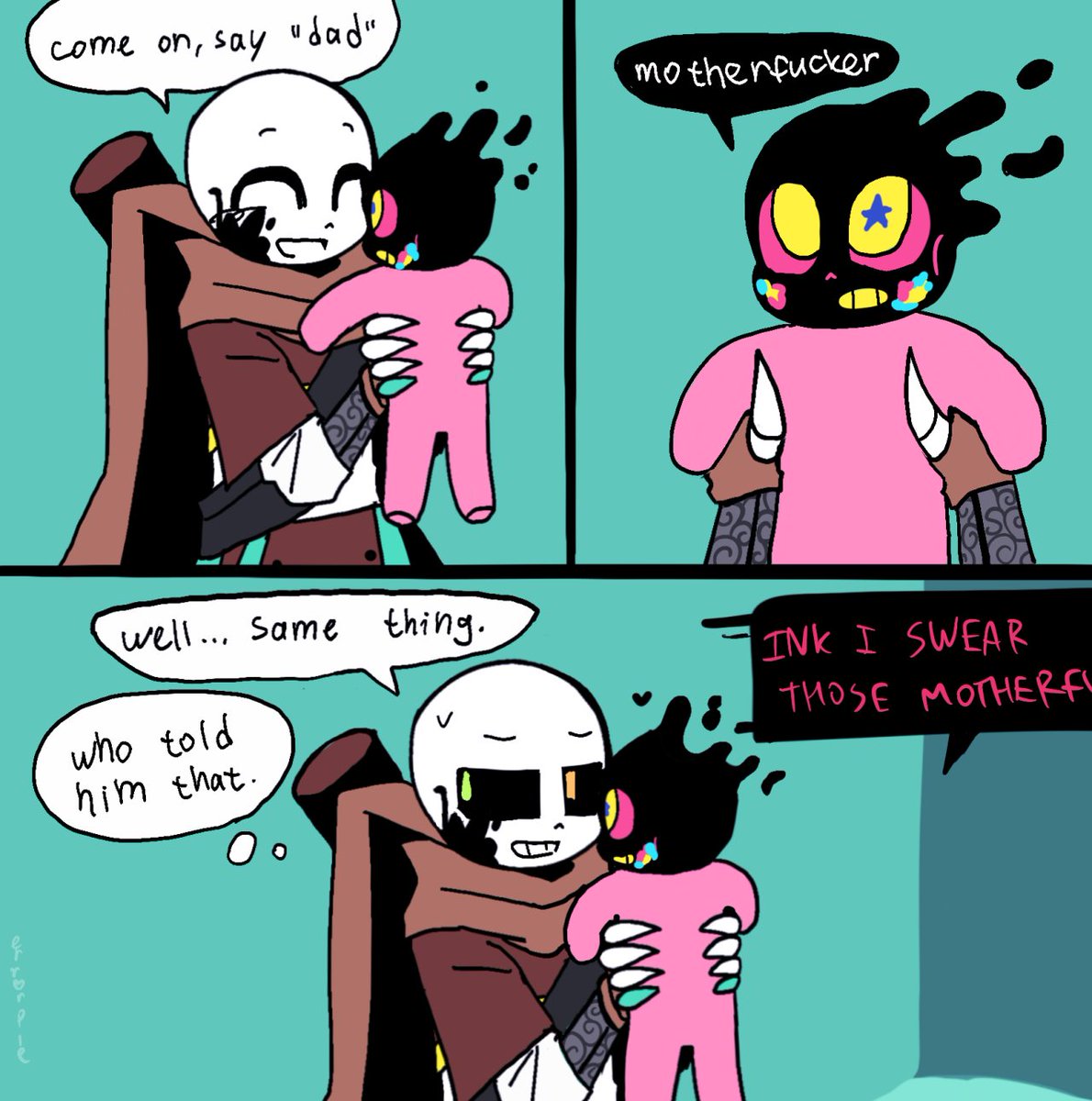 errorsansirl's tweet photo. ask error and fam by nettletale (tumblr). not my idea also i stole it from pinterest. the only thing that is mine on this picture is the drawing itself
#errorsans #inksans #paperjam #inkerror #errorink #undertaleau https://t.co/wL8xx0pEuB