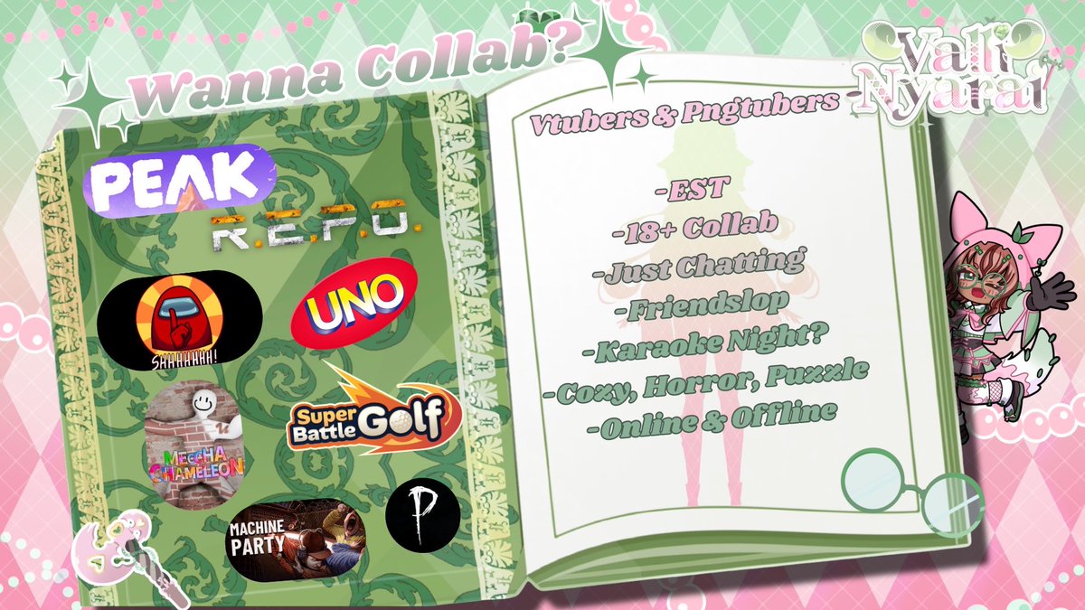ValliNyarai's tweet photo. 💚Hey there Sweet Beanz n Sweet Leafz!💚
I’m looking to collab and make more friends! Open to casual gaming online and offline hangouts. Will be scheduling later on for this month and next.

Feel free to drop a comment or your png about yourself if you’re interested 💚🐏 https://t.co/UyAv26jBK6