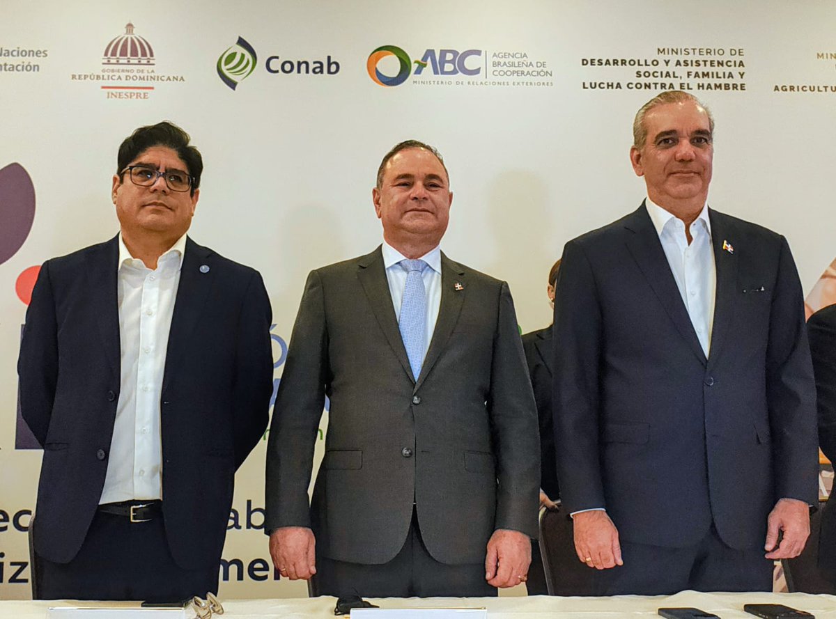 faodominicana's tweet photo. @InespreRD @RedSpaa @mdagovbr @FAOBrasilCoop @FAOAmericas De su lado, @RCastanedaFAO señaló: «Ante la crisis climática, las tensiones geopolíticas y la inflación alimentaria, fortalecer los sistemas públicos de abastecimiento es clave para construir sistemas alimentarios resilientes y garantizar el acceso a alimentos». @RedSpaa https://t.co/30O7x8jpgY