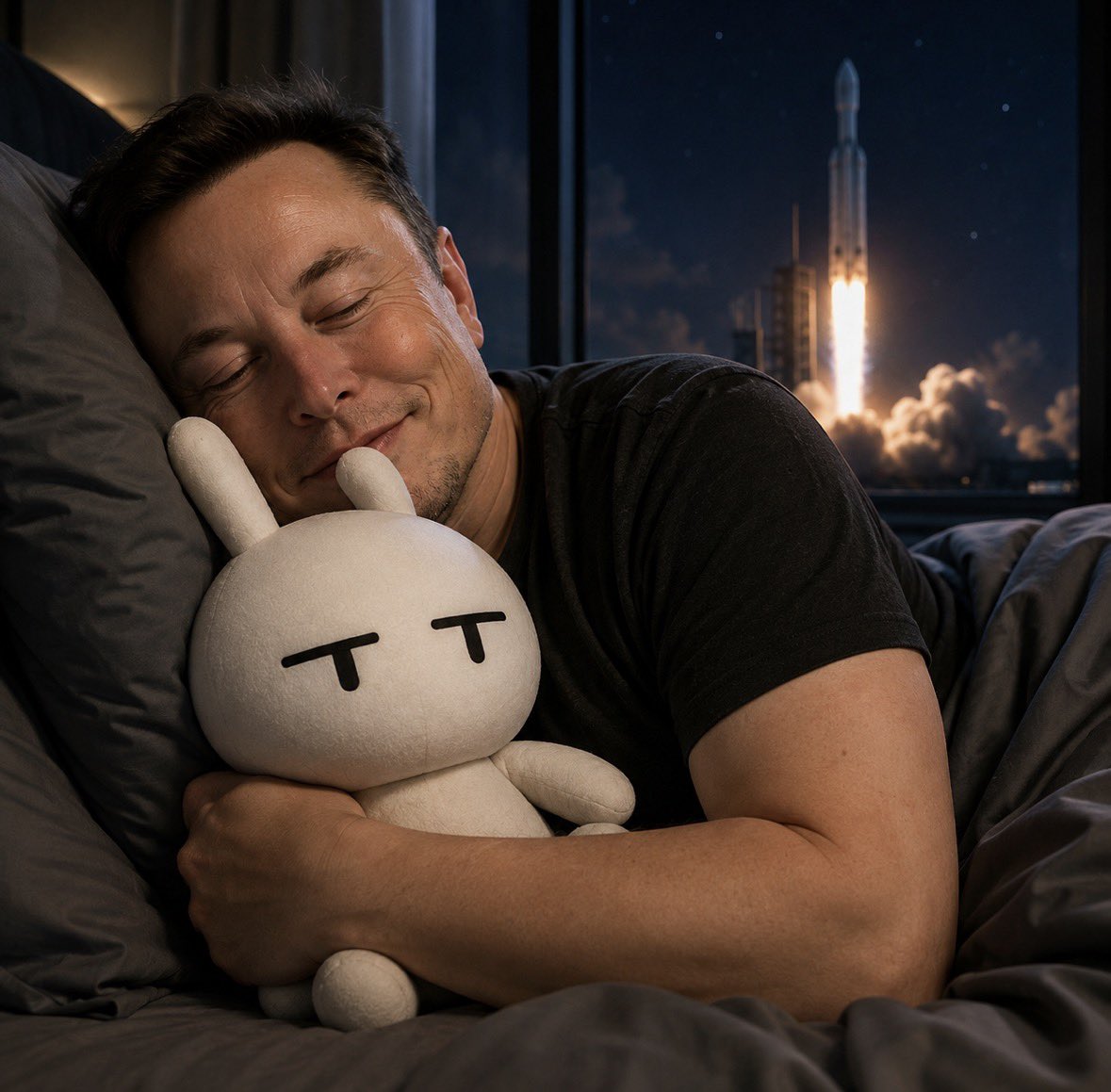moeheelmoe's tweet photo. @elonmusk Night night 🐧🐧 https://t.co/dkREf1GeRT