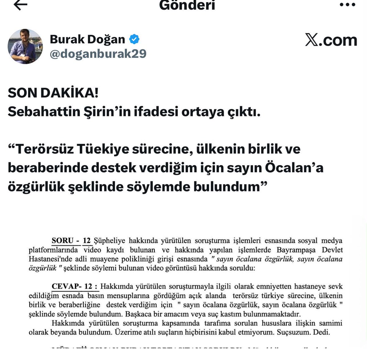 Trk0Turk's tweet photo. @fethiboraan7 @lilmon1seyn @Erdentimur_1905 @forzacimbom Bende öyle düşünüyodum ama ifadesine bak https://t.co/NHRIaIDRRg