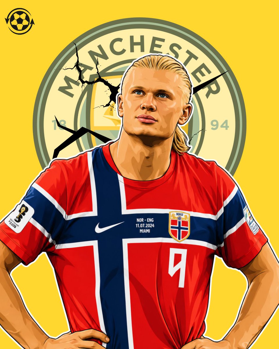 DeadlineDayLive's tweet photo. 🚨 Manchester City officials are concerned Rodri’s impending exit could lead Erling Haaland to consider LEAVING the club next summer. 😳🇳🇴

Real Madrid are expected to make a move for the striker in 2027, with City fearing Haaland could decide his future lies away from the Etihad.

(Source: El Nacional)