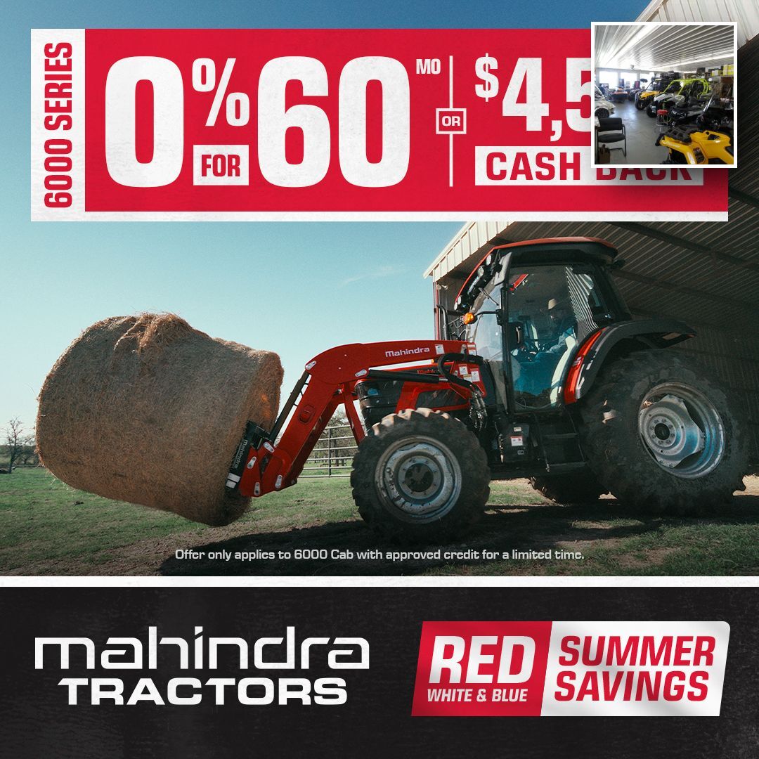 LithgowMotors's tweet photo. Mahindra's Red White &amp; Blue Summer Savings are here! Save big on the tractor you need. Visit us today at  https://t.co/JQu5l6JXIr!
.
.
.
#BuiltLikeNothinElse #OutworkingTheField #Farming #FarmTractor #Viral #Discover https://t.co/Eyyg8g8XS9