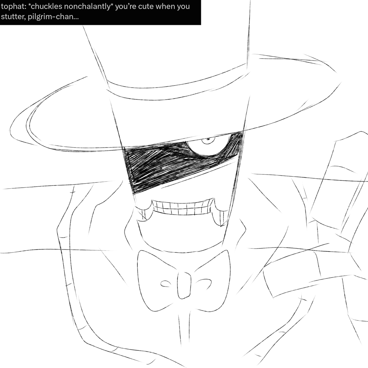 HauntedVision_7's tweet photo. I had to sketch this out I had to https://t.co/fYO2acHJki