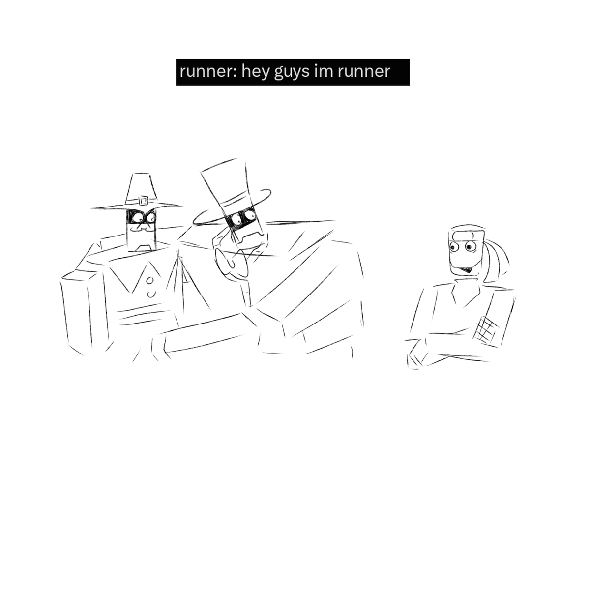 HauntedVision_7's tweet photo. I had to sketch this out I had to https://t.co/fYO2acHJki