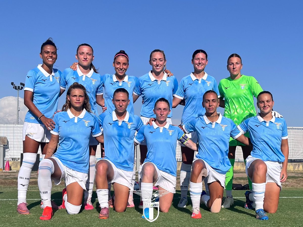 DaniBelmonte00's tweet photo. Carla Camacho, who had just arrived, scored her first two goals for Lazio. In today's test match against Res Roma, which ended 4-4, Camacho came on as a substitute in the second half and scored her personal brace. The other goals were from Castiello and Roddar. https://t.co/V6kv1HWSdI