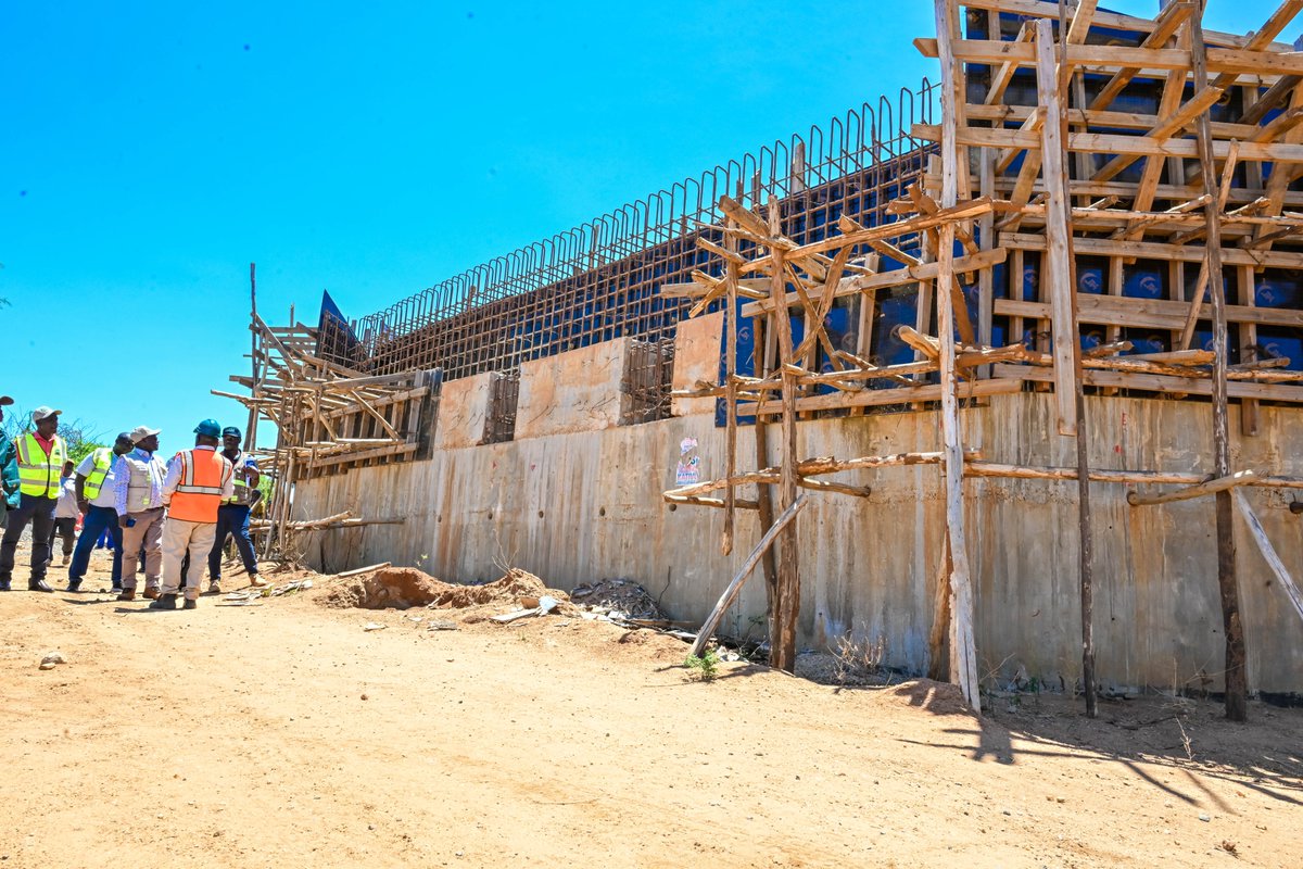 TransportKE's tweet photo. At 70.5% physical progress, the project has reached a major milestone with the fabricated steel girders and superstructure components now delivered to site. Their installation will accelerate the remaining works and move the project closer to completion. https://t.co/CTZaaJw3J5