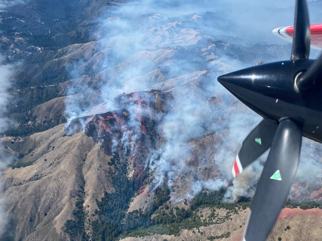 NWS_IMET_OPS's tweet photo. . @NWSBayArea IMET en route to #TimberFire near Big Sur, CA #CAwx #CAfires @LosPadresNF https://t.co/ezFcXSV9IT Photo courtesy @inciweb https://t.co/RcYSOOFe4z