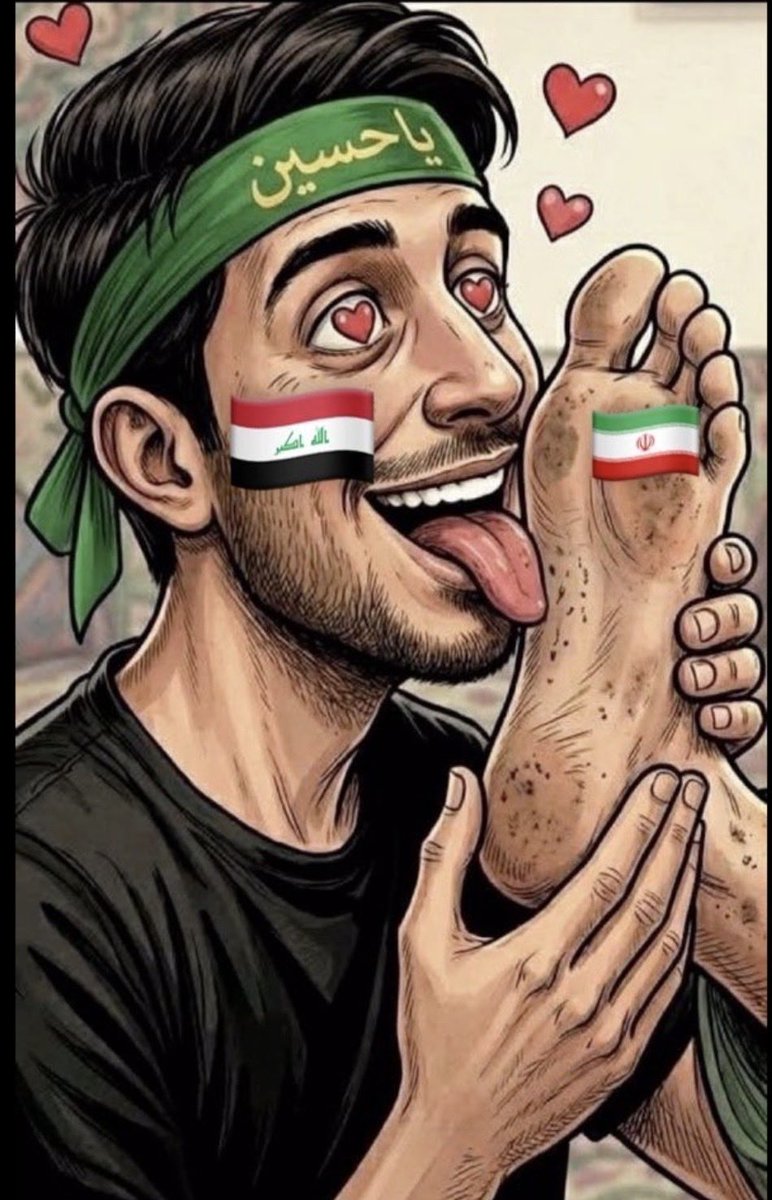 Al_anzee2's tweet photo. @llvm_32 @3ia13x العق قدم الايراني وانت ساكت .. هذا قدرك https://t.co/cXulAvI5L1