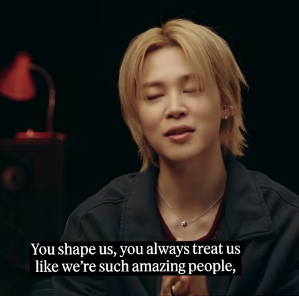 jelliclekitten's tweet photo. #armysagainstAI 
So to anyone who thinks criticism of this collab is hate &amp; that we should just unstan – this is Jimin talking about "they don't know about us". https://t.co/E8GDLtTYxb