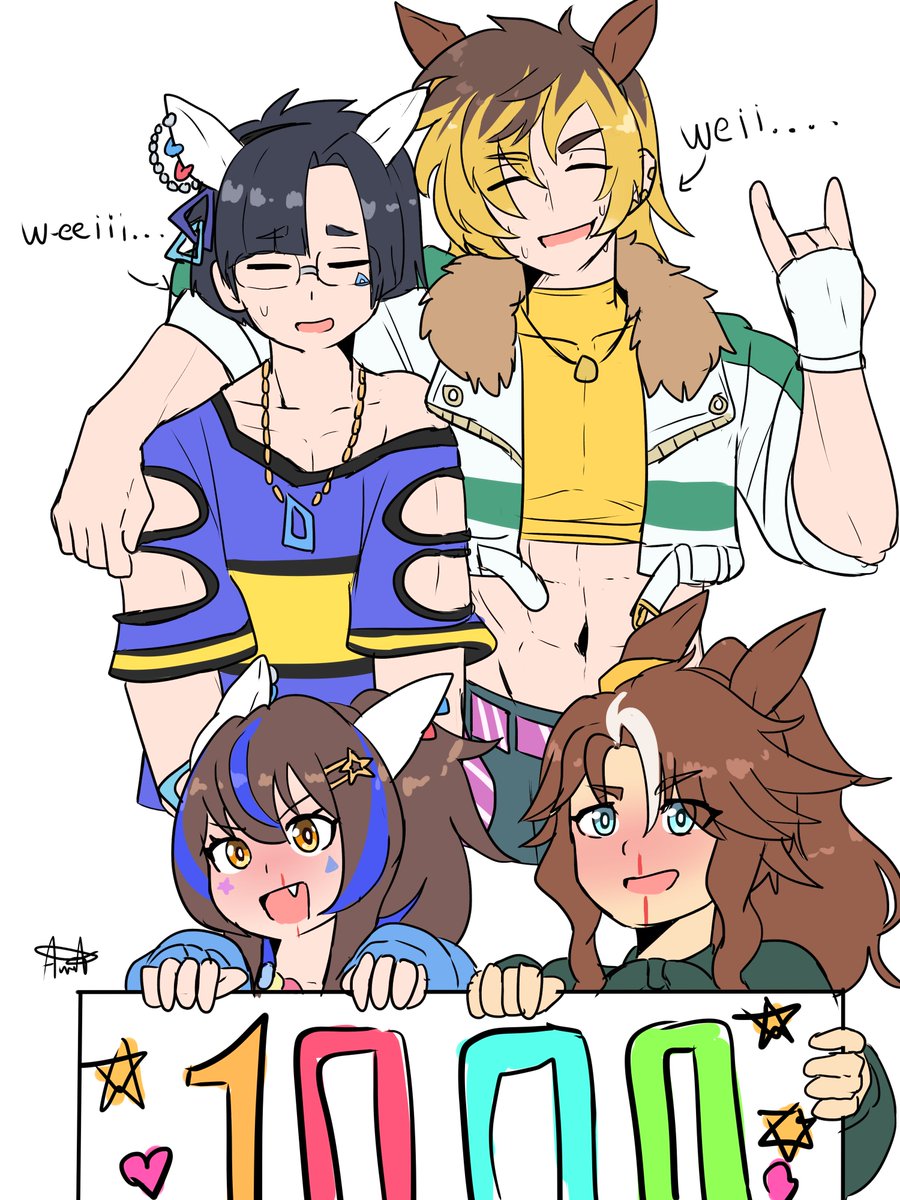 doberslover23's tweet photo. seventh pair of victims  

The Wei energy reached the trainers of Helios and Palmer heheh let the party begin

  #art #ウマ娘 #Umamusume https://t.co/dBjdxyyHYm