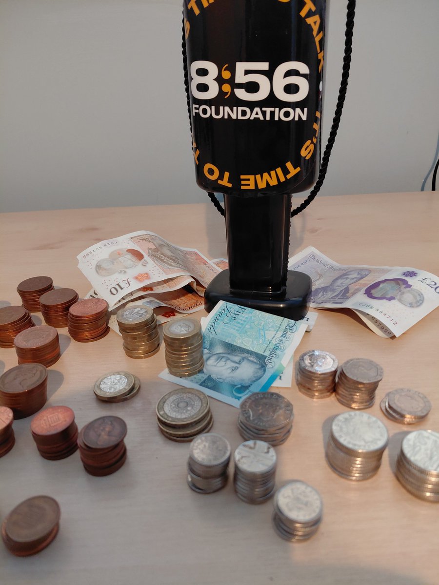 moongazerale's tweet photo. Thank you to all those that pop to the brewery and give what they can for @856foundation . £126 of loose change might not sound like a lot but this will fund 3 talking therapy sessions and make a genuine difference
#itstimetotalk #mentalhealthawareness #mentalhealth https://t.co/AGoItoQpxe