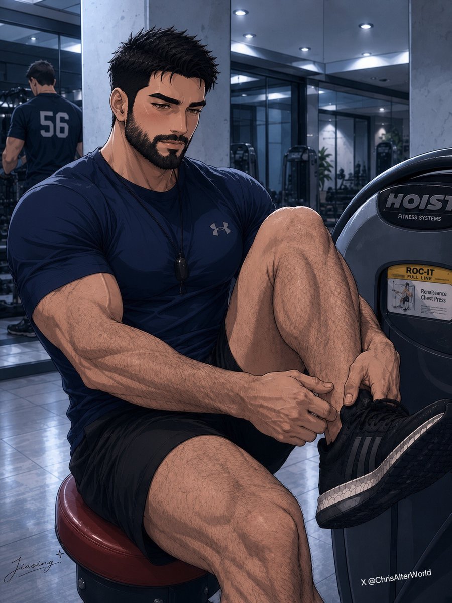 ChrisAlterWorld's tweet photo. You coming with me, or are you enjoying the view?😉
Chris Redfield #ChrisRedfield in Alter Gym: What  next? https://t.co/7TVScEcZxF