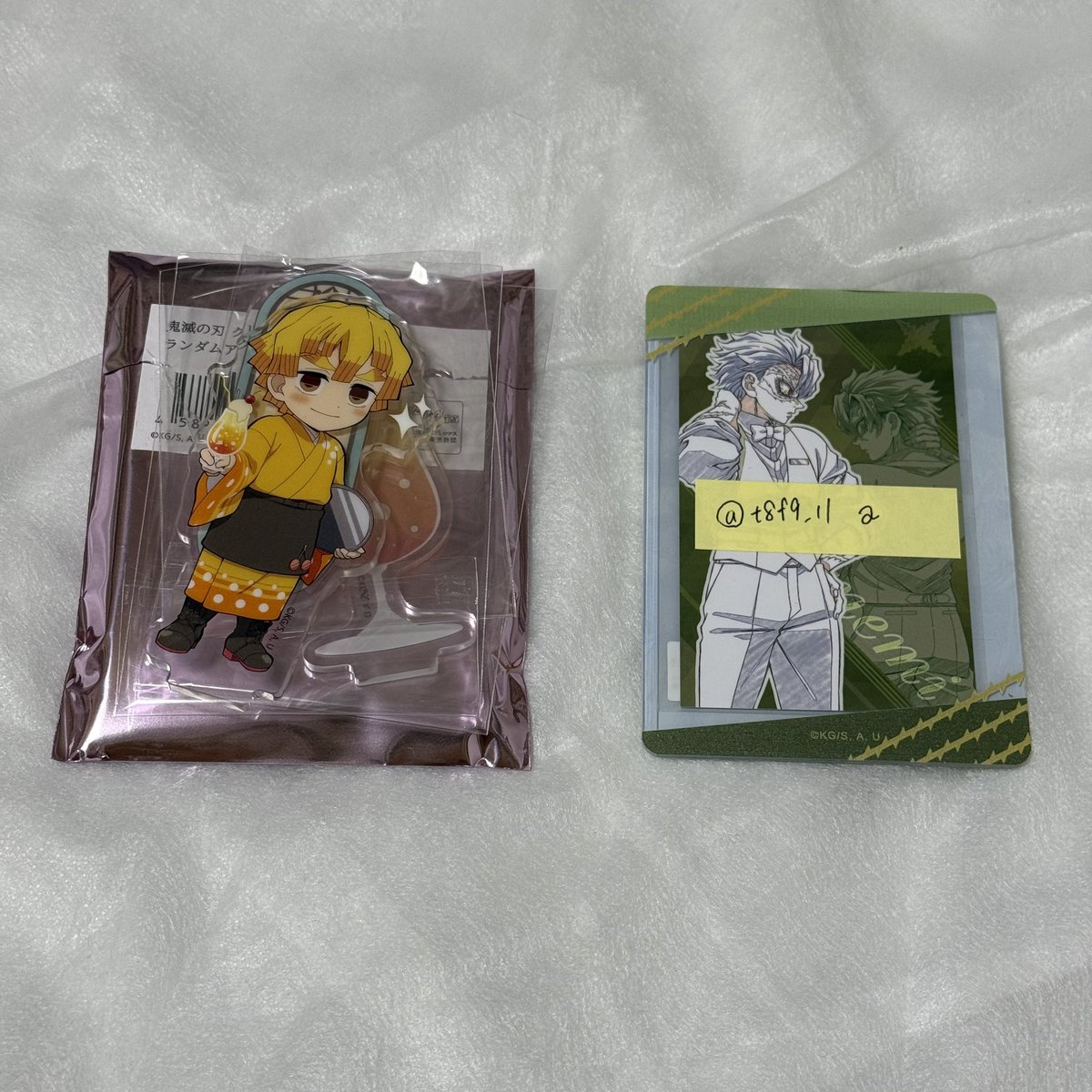t8f9_ll's tweet photo. 【交換】鬼滅の刃 クリームソーダパーラー アクリルスタンド アクスタ

（譲）善逸

（求）伊之助

8/13 お時間合うようでしたら 梅田難波手渡し可
郵送

グループ違いのため難しいとは思いますが交換いただける方がいらっしゃいましたら、お声がけよろしくお願いいたします。 https://t.co/WRksCnvuzJ