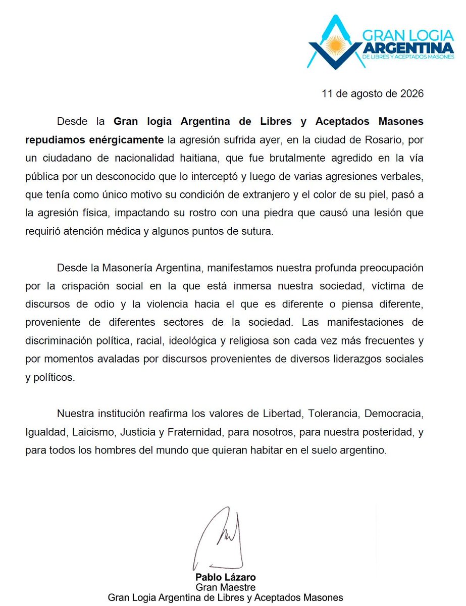 LaloPla's tweet photo. Una locura. Cuanto nos falta crear como sociedad. Triple abrazo fraterno. https://t.co/oy7QXyrwoX