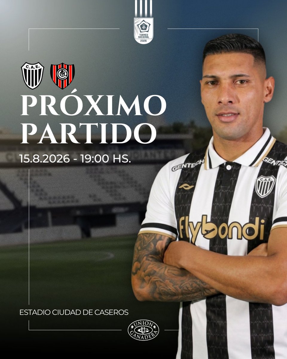 EstudiantesOK's tweet photo. #FútbolMasculino

⚽️ Fecha 25
🆚 Chacarita Juniors
🗓 Sábado 15 de agosto
🕖 19:00 hs
🏟 Estadio Ciudad de Caseros
📺 LPF Play

#ElPrimerEstudiantes https://t.co/qymQTkxr3S