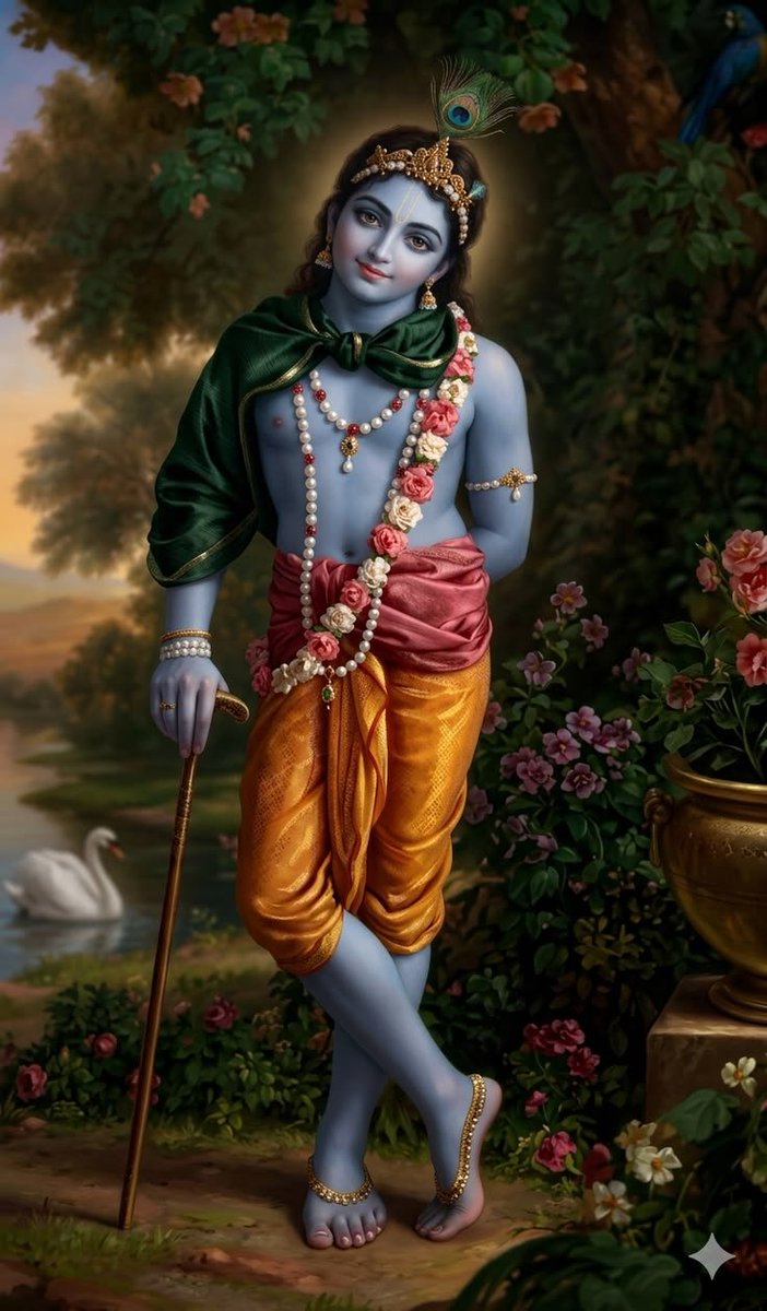 iRichaAwasthi's tweet photo. ❤️🙏🏻Jai Shree Krishna 🙏🏻❤️ https://t.co/zRpCKwFVFg