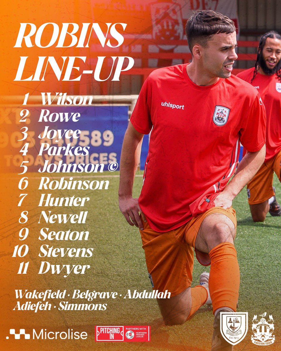 ilkestontown_fc's tweet photo. 🔢 Your Robins to face Emley this evening!

#OneTownOneClub https://t.co/4Mhbi6skV9