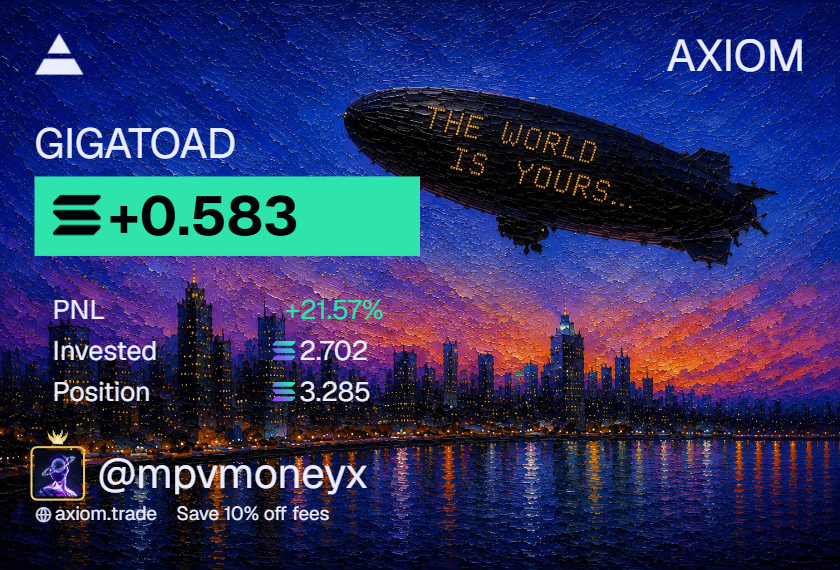 MVPMoneyX's tweet photo. Lets gooo boyssss 🔥 Hope everyone made some money today! ❤️ #meme #coin #memecoin #trader https://t.co/GyR164LchE