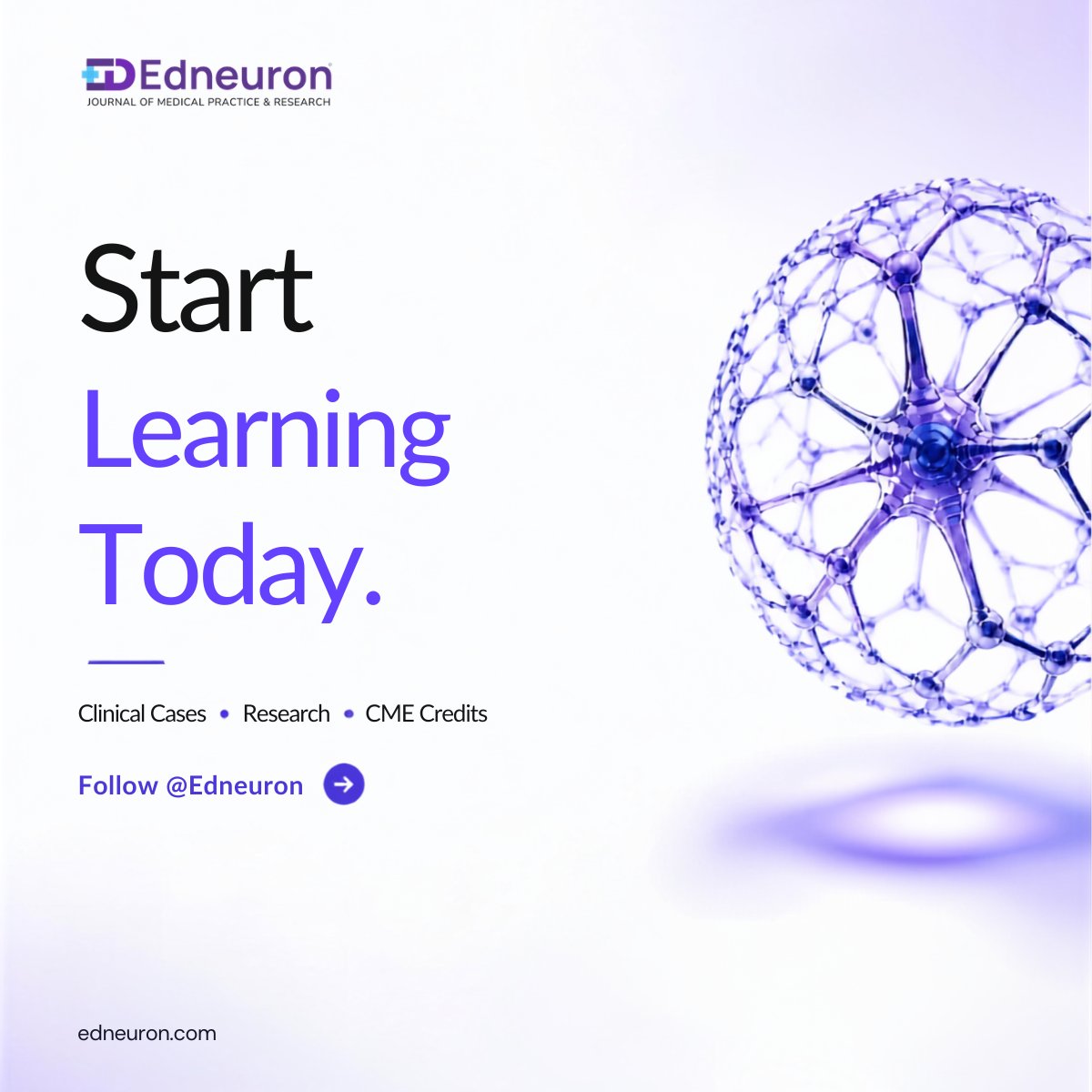_edneuron's tweet photo. Every step you take toward learning shapes better patient outcomes. Explore real clinical cases, trusted research, and earn CME credits-all in one place.
 Learn. Publish. Grow.
#Edneuron #MedicalEducation #ClinicalCases #MedicalResearch #CME #EvidenceBasedMedicine #Healthcare https://t.co/LBhNkIy80i