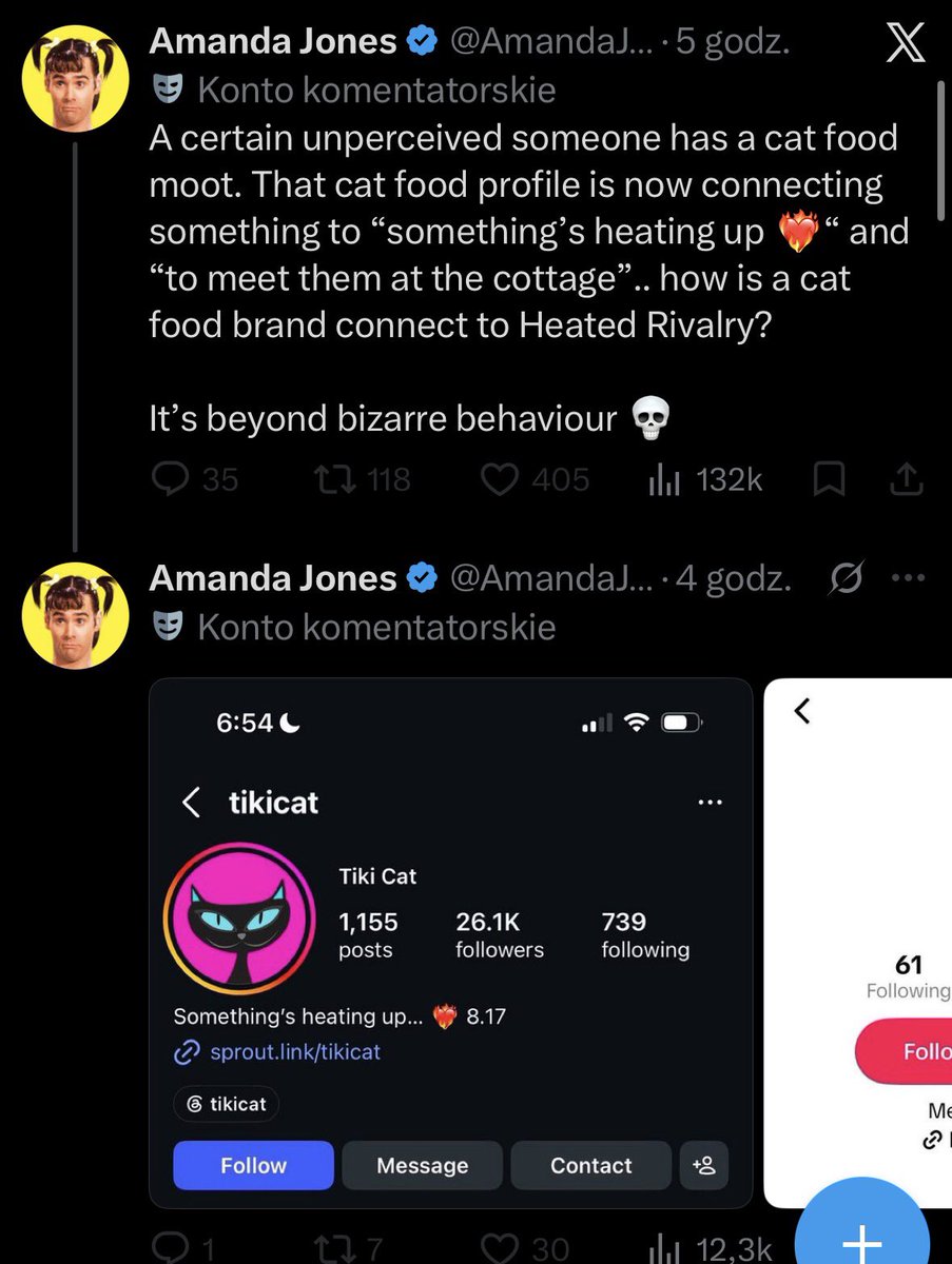 sunfloris_'s tweet photo. amanda is spreading hate against hudson and claiming that a small company is using hr. while twenty hours earlier, she praised a post by another company that also made a post with heated rivalry. hudcons hate hudson and will do anything to destroy him. https://t.co/Fq0vSQVg7i
