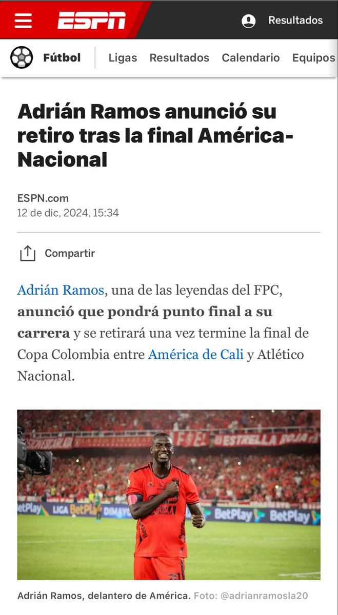 F1Florez's tweet photo. @Luismrao @EAmeriicano Yo lo vi retirarse y salir llorando. https://t.co/MkY8vkc3LT