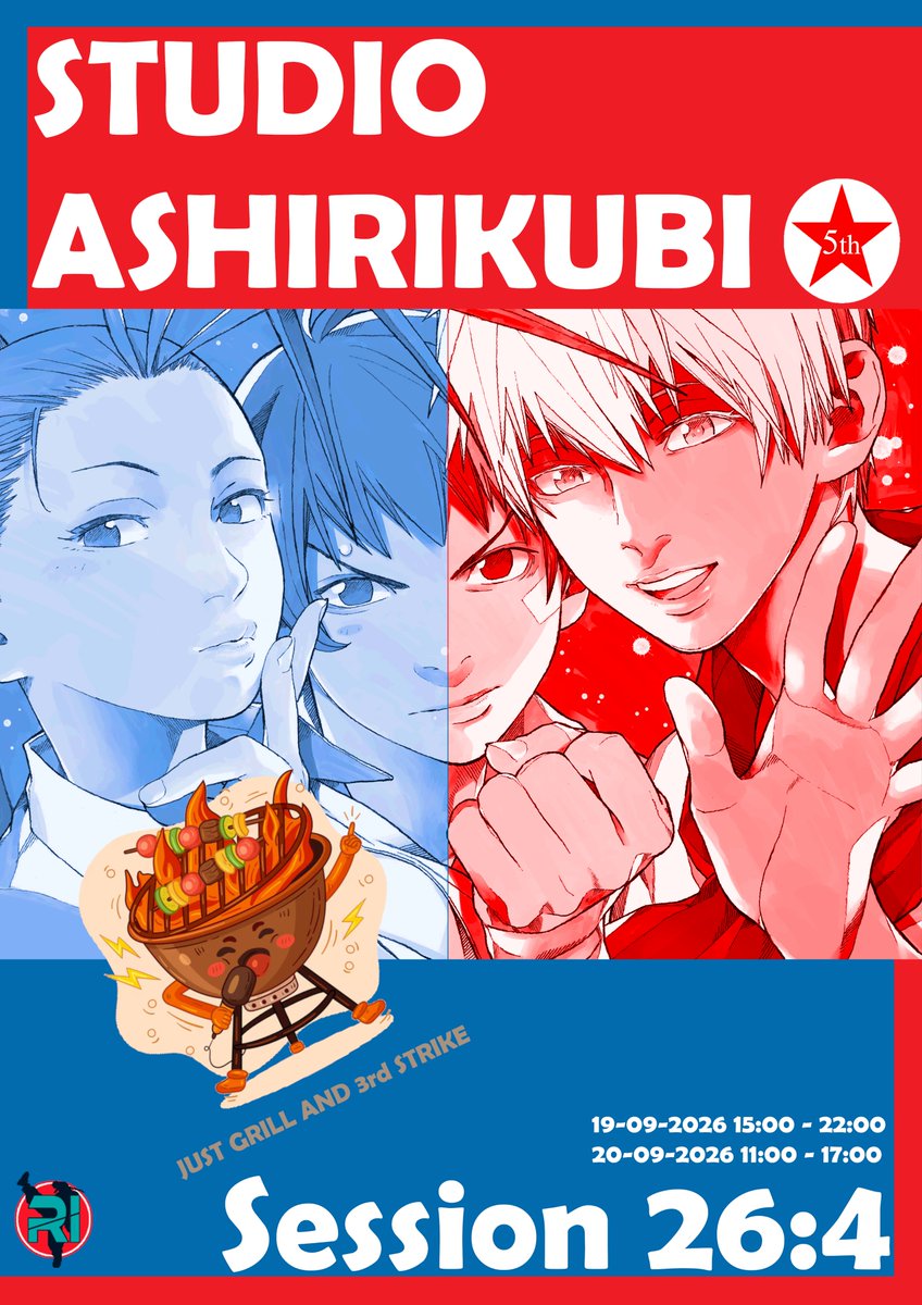 ashirikubi's tweet photo. 3rd Strike fighters 🔥
We're excited to announce our most awaited event of the year! The Session with Florentine Steak BBQ! Conviviality and game come together 🔥

- Registration is now open

- Dates on poster

- PM for info

#3rdstrike #sf33rd https://t.co/PsJXCRQKcD