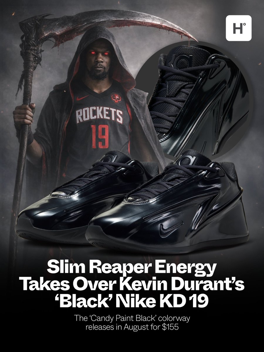 houseofheat's tweet photo. “Slim Reaper” Energy Takes Over the Nike KD 19 👻

📅 August 19th https://t.co/E0z8EEtUbF