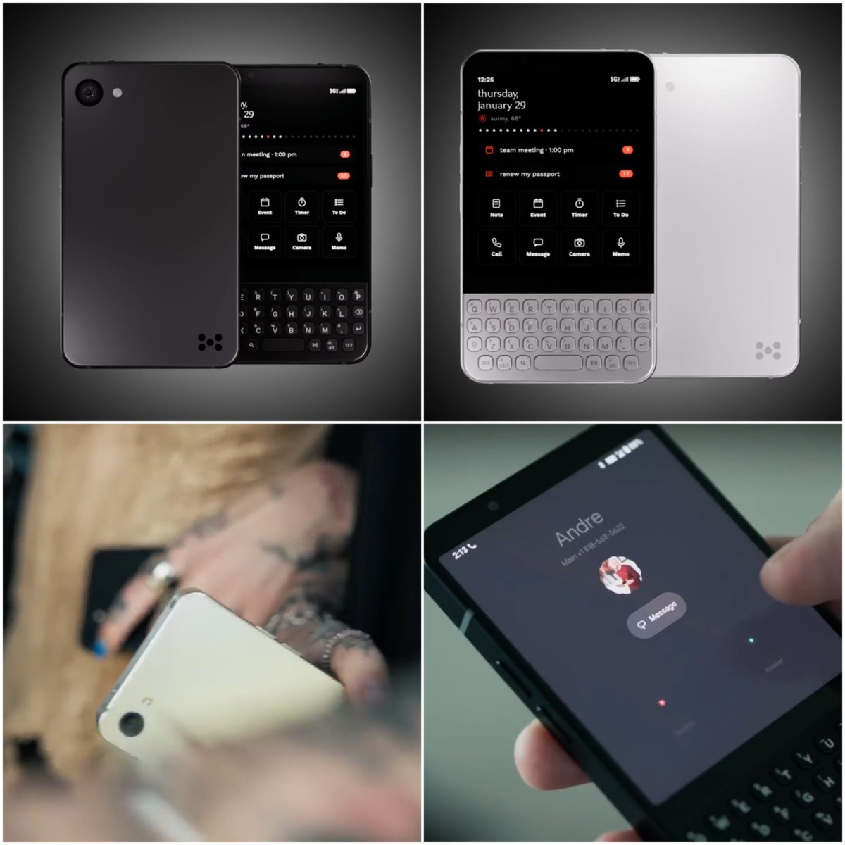 TechieUltimatum's tweet photo. The BlackBerry-style phone is back!

The Minimal Phone 2 has officially launched with a physical QWERTY keyboard and a focus on distraction-free smartphone use.

Specs:
• 3.92 Inch 90Hz AMOLED display
• Physical QWERTY Backlight Keyboard
• MediaTek Dimensity 8300
• 8GB LPDDR5X RAM
• Up to 512GB storage
• Multicolour Notification LED light
• 50MP rear camera & 20MP selfie cam
• 3,000mAh battery with 27W Wired and 15W Wireless Charging
• USB 3.2 Gen 1 Ports
• Side Mounted Fingerprint sensor
• 3.5mm audio jack
• Dual Stereo Speakers
• One Physical SIM + eSIM
• Linear Vibration Motor
• Minimal OS based on Android with 5 Years of software support
• Premium aluminum body
• 9.5mm thick
• WiFi 6E, NFC and Bluetooth 5.4

💰 Price: $599
📦 Shipments: Q4 2026 via Kickstarter

🔒 It also features a programmable hardware switch that gives users a physical way to control privacy-related functions.

🧠 The phone runs Minimal OS and is promised 5 years of software updates, while its compact design is aimed at people who want a more focused smartphone experience.

A modern QWERTY phone with serious hardware, but the $599 price could make it a tough sell against cheaper alternatives.