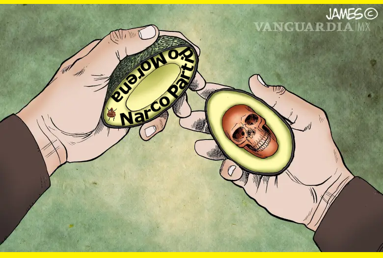 edubacio's tweet photo. .
Con tu Permiso  JAMES© @JAMEScartonista te modifique tu cartón de la Vanguardia Mx. 
Muerte y Morena es lo Mismo
#MuerteYMorenaEsLoMismo
#NarcoPartidoMorena https://t.co/OvBjytoc6l