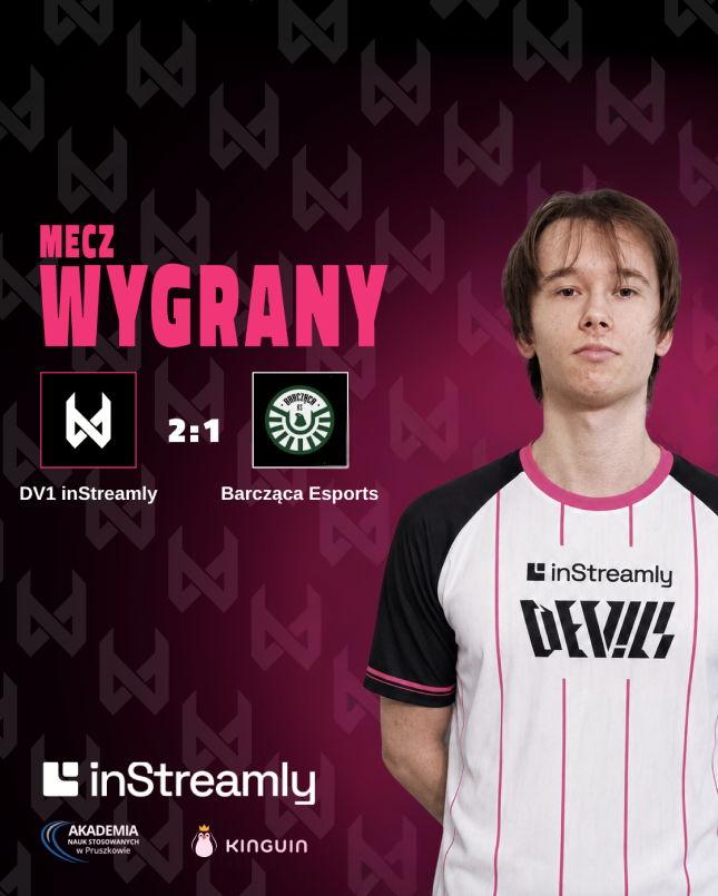 devils1gg's tweet photo. Jednak było trudniej 🥸

Wygrywamy wynikiem 2:1 na Barczącą Esports

Dziwnie tak wygrać 2 serie z rzędu 😅 https://t.co/PgKibS9s2d