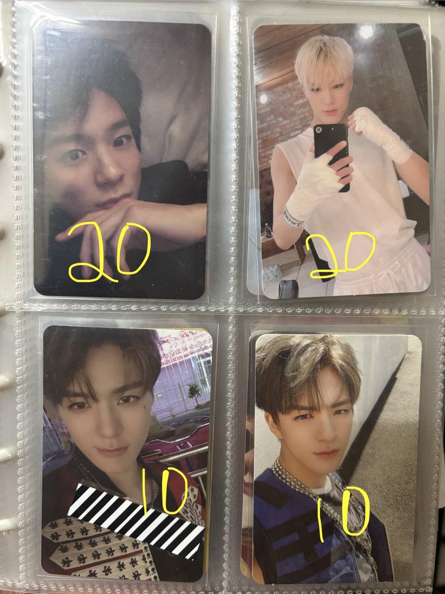 jenhyuflmz's tweet photo. (help rt) wts nct pc

• prefer take more than one except jeno hockey
• price exclude postage
• X not for sale
• can nego but not too low 
• price in rm

dm me if you’re interested!
#pasarNCT #pasarNCTmy https://t.co/hBA5kTve4p