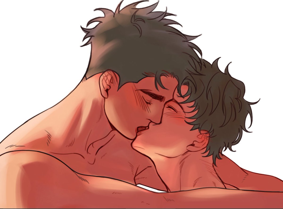 roughesyt97's tweet photo. #jondami kiss kiss kiss! (wip) https://t.co/VRJtP62QO1