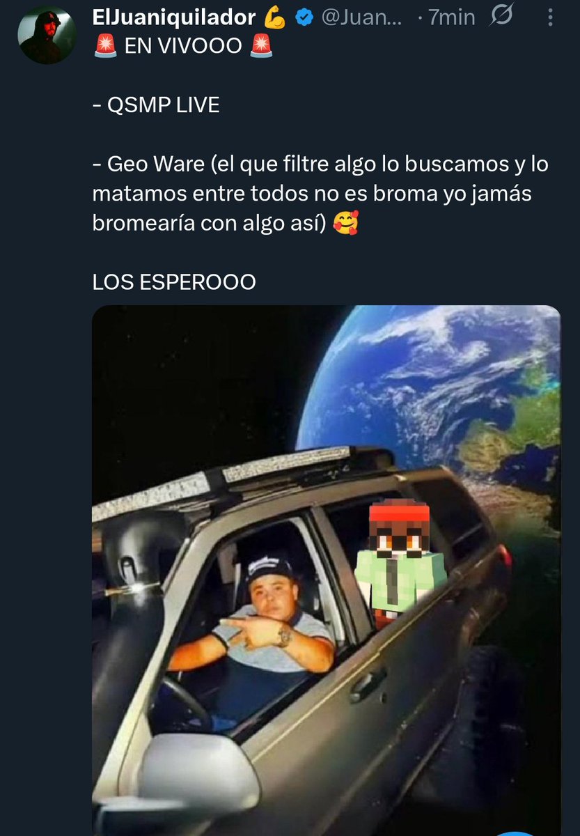 P3RXASV0DKA's tweet photo. El tweet de Juan y en su título "el que filtre algo lo buscamos y lo matamos no es broma yo no bromearia con eso) 🥰" KSNDKDKD lo quiero mucho https://t.co/uvX1sTZc2Y
