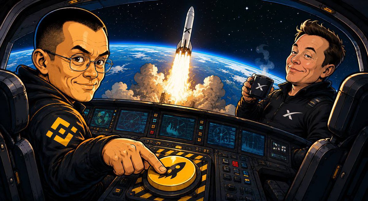 SpaceXcoinf's tweet photo. @cz_binance @elonmusk You clicked the button. The community made it happen. 🚀

$SpaceXcoin: 0xf225e70162837A811C77Dc2bB413A5C06E97FfFf https://t.co/hbQszoZNcq