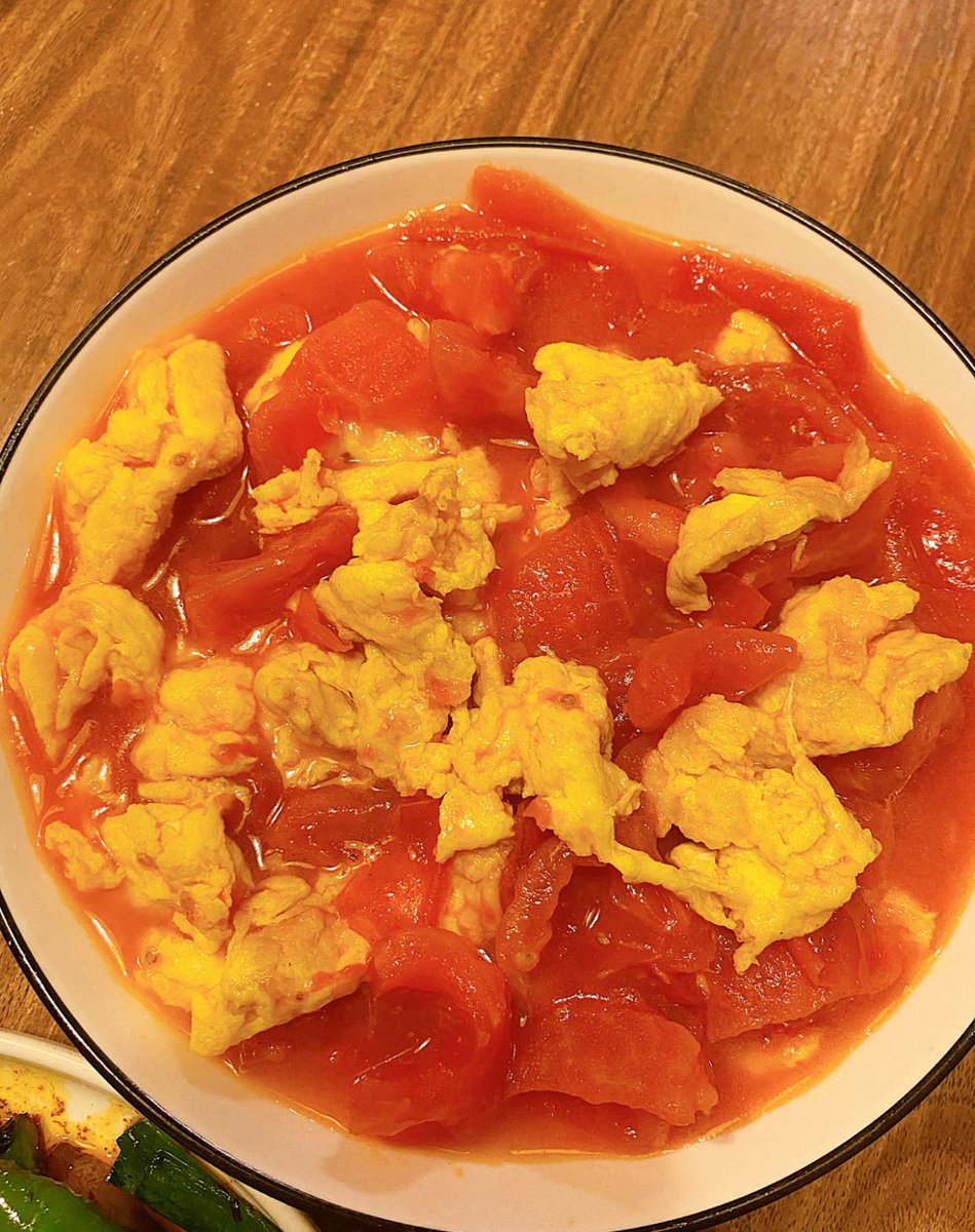 iam_Mahbub's tweet photo. Just wrapped a cozy, quick dinner—homemade tomato scrambled eggs with steamed rice, perfect to recharge after a long day! https://t.co/LegpW4rmis
