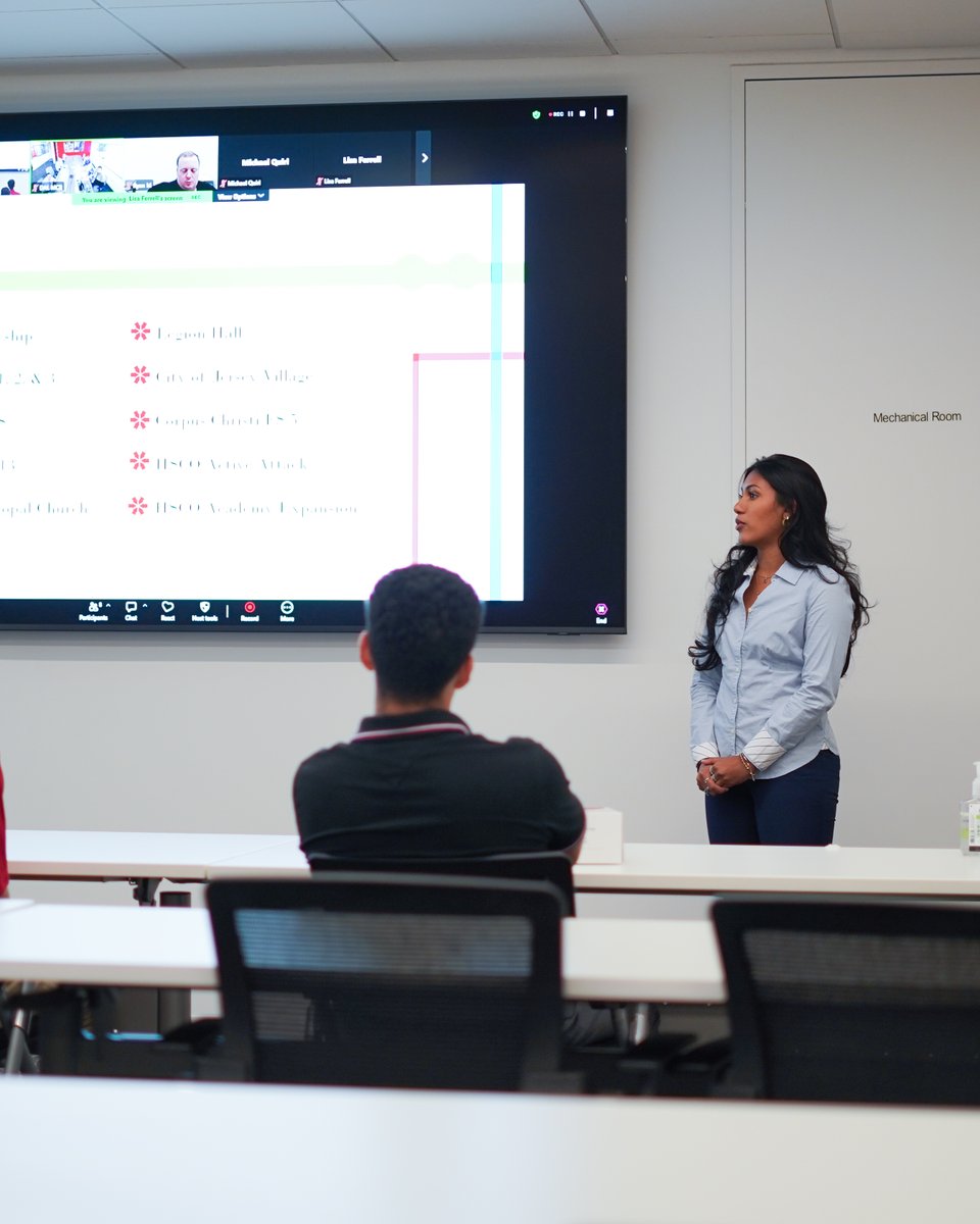 DBREngineering's tweet photo. Last Wednesday, interns in our Houston and Dallas offices showcased their final presentations, highlighting their work and the growth they've demonstrated over the summer. We are so proud of all they have accomplished during their time at DBR!
#DBR #MEPEngineering #Internship https://t.co/HJOGBnqKWo