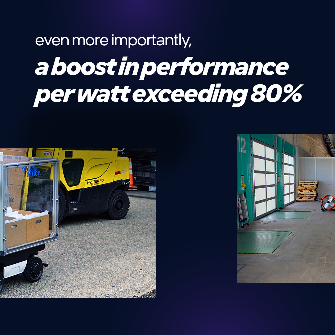 IntelBusiness's tweet photo. Material transport across large industrial sites, automated.

Powered by Intel Core Ultra Series 3, @gocartken robots move materials indoors and outdoors so teams spend less time walking and more time on what matters.

Learn more at the link below: