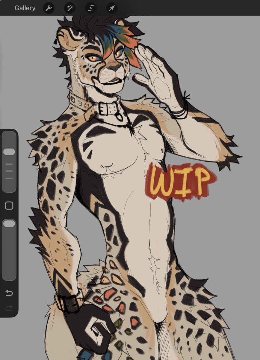 g0blinpanda's tweet photo. Cheetah wip https://t.co/Fms7Hp0vf7